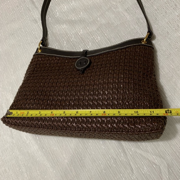 Etienne Aigner Natural fiber brown cross body bag - Picture 7 of 11